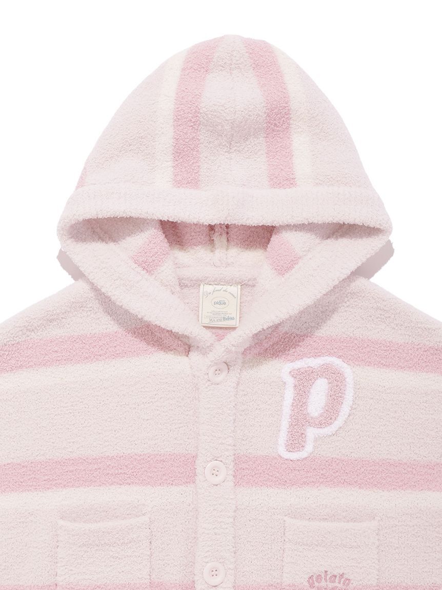 GELATO PIQUE KIDS & BABY「【BABY】エアリーモコランダムボーダーポンチョ」|その他ベビーウェア|
