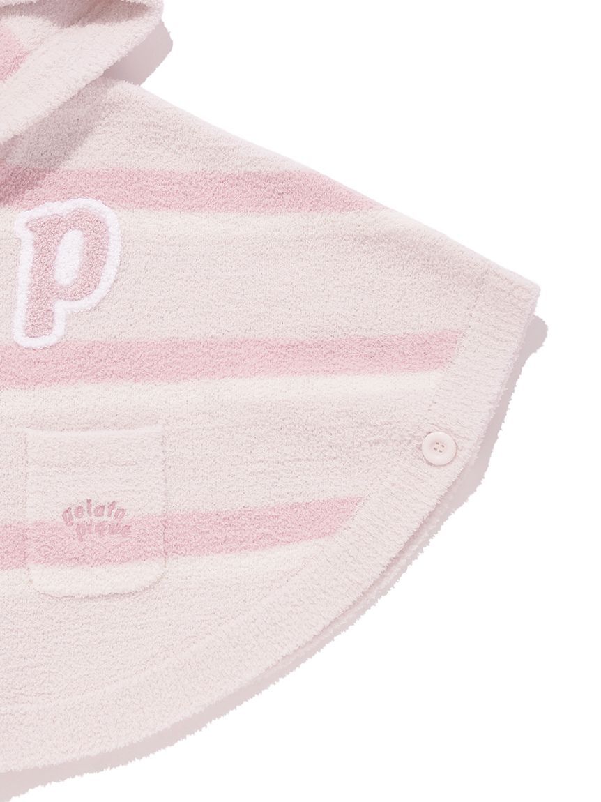 GELATO PIQUE KIDS & BABY「【BABY】エアリーモコランダムボーダーポンチョ」|その他ベビーウェア|