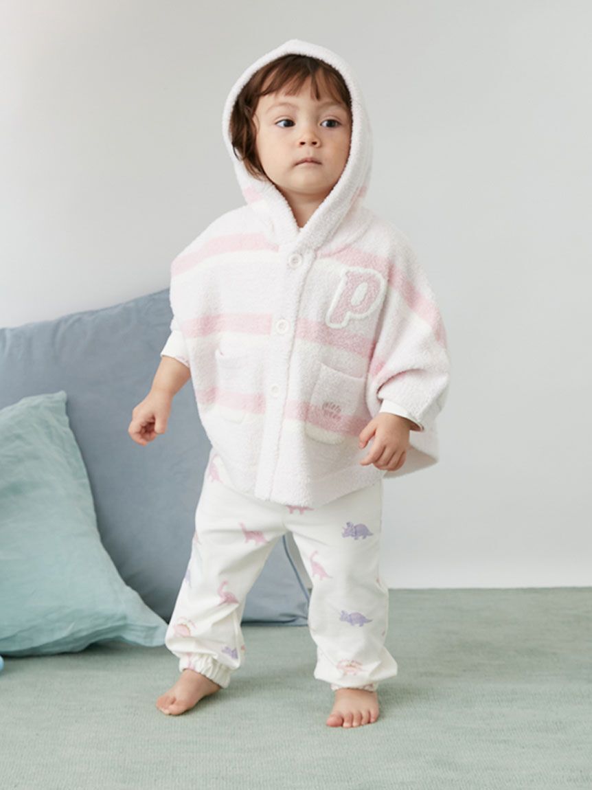 GELATO PIQUE KIDS & BABY「【BABY】エアリーモコランダムボーダーポンチョ」|その他ベビーウェア|