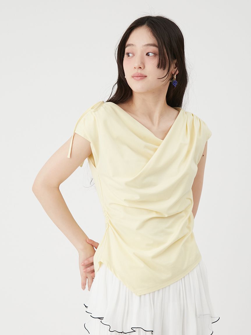 LILY BROWN「【UVカット】3wayドレープトップス」|Tシャツ・カットソー|