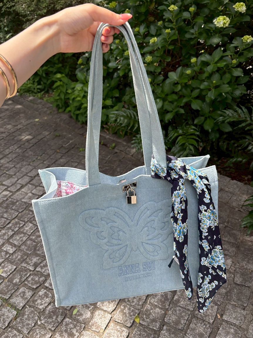 LILY BROWN「【LILY BROWN&times;ANNA SUI】プリントスカーフ」|バンダナ・スカーフ|