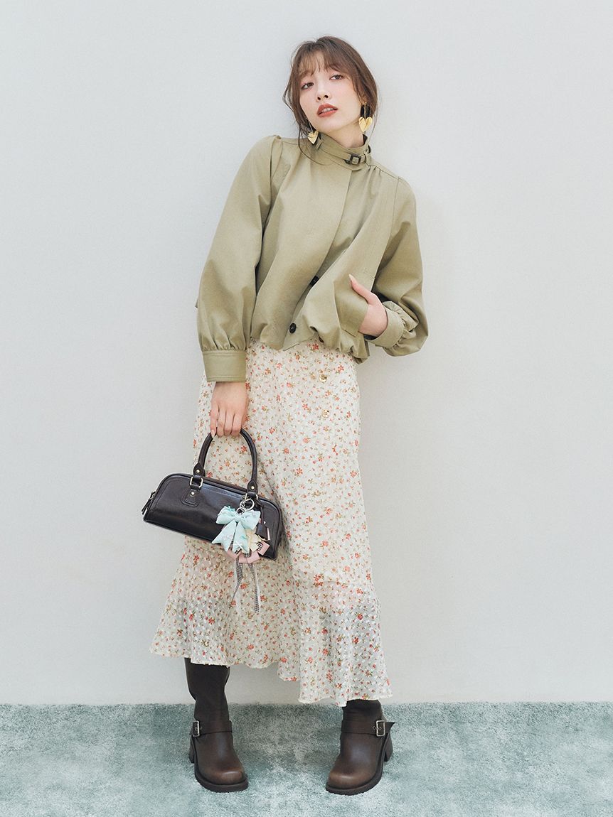 LILY BROWN「ハートプレートピアス」|ピアス|