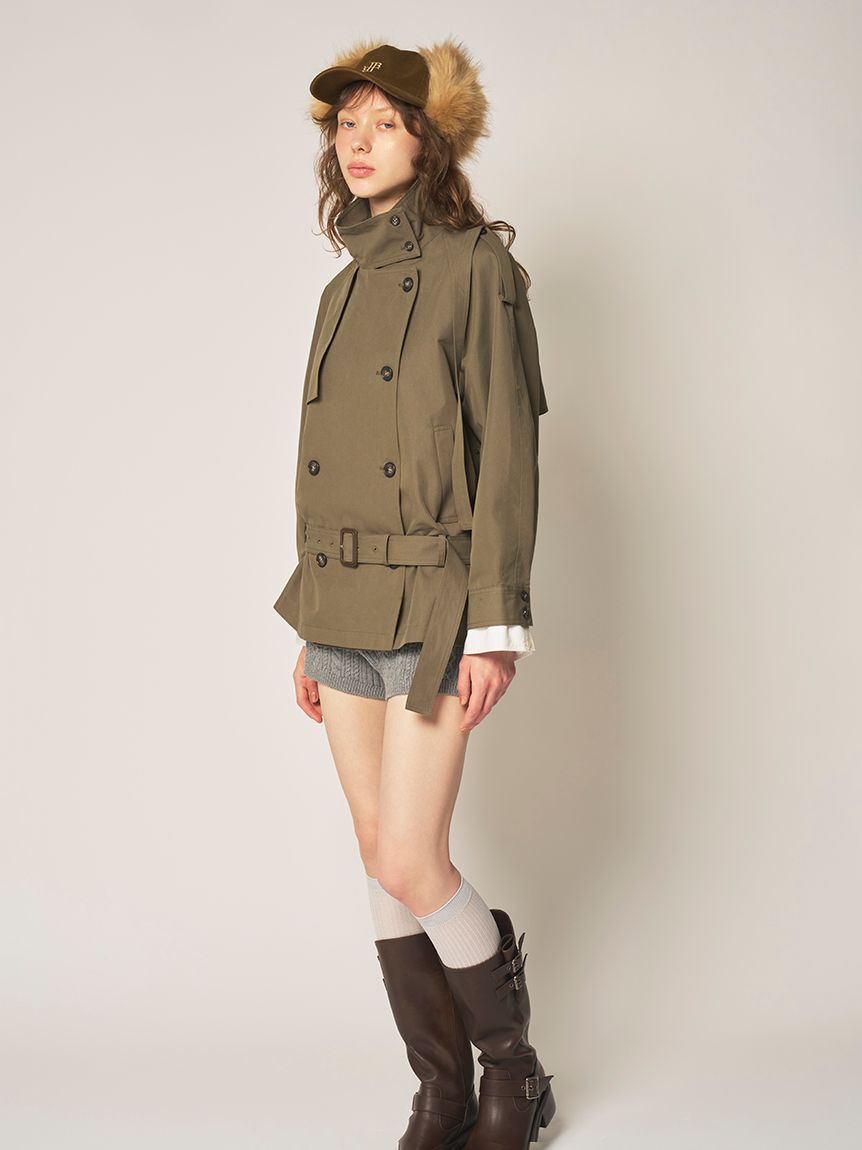 LILY BROWN「ケーブルニットショートパンツ」|その他|