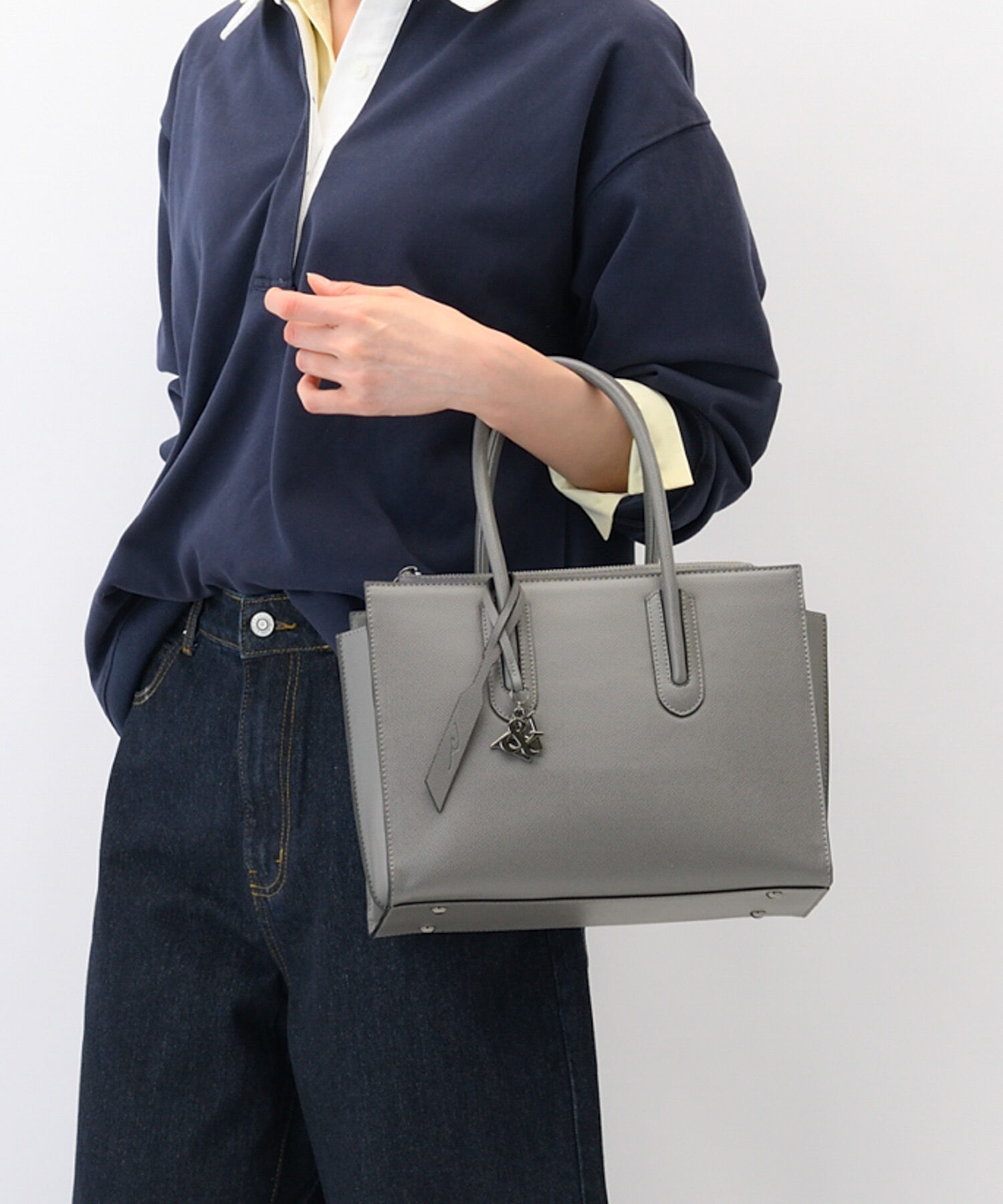 W&.Day/Night「トートバッグ ビジネス きれいめ W&.Day/Night スムーク トートバッグ B5サイズ 19191」|トートバッグ|