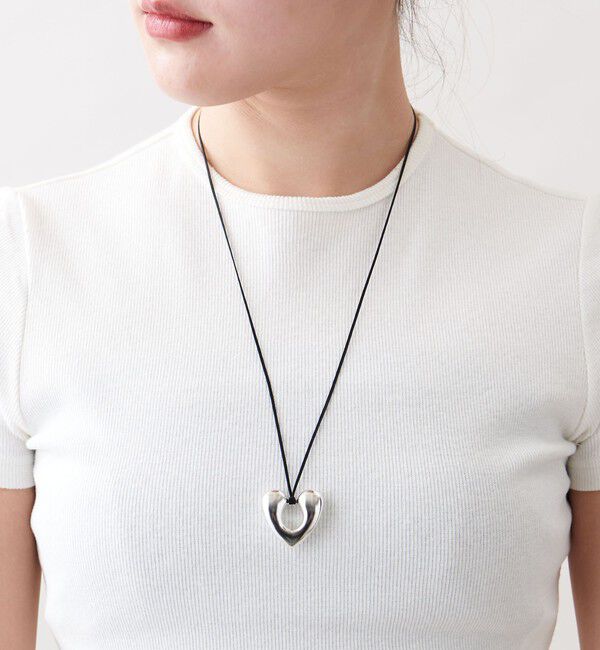 ODETTE E ODILE「＜ANNIKA INEZ＞OpenHeart NE L」|ネックレス|SILVER