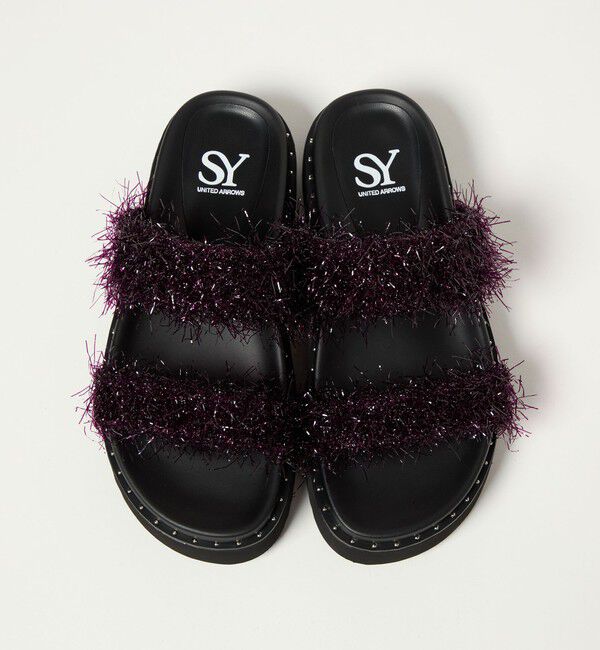 SY UNITED ARROWS「＜SY＞シャギースタッズ サンダル30&uarr;」|サンダル|