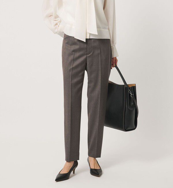 UNITED ARROWS「Vitale Barberis Canonico スリム テーパードパンツ」|スラックス|