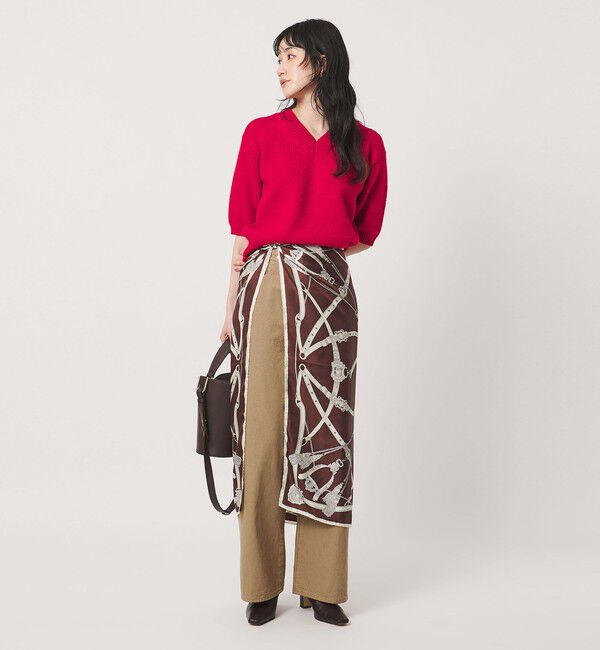 UNITED ARROWS「＜manipuri＞SILK 88&times;88 スカーフ 26FW」|バンダナ・スカーフ|