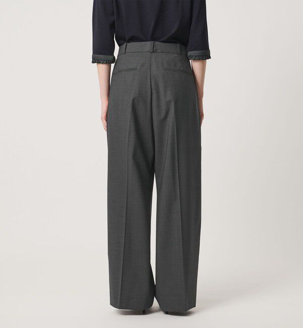 UNITED ARROWS「トロピカル ２タック ワイドパンツ」|スラックス|