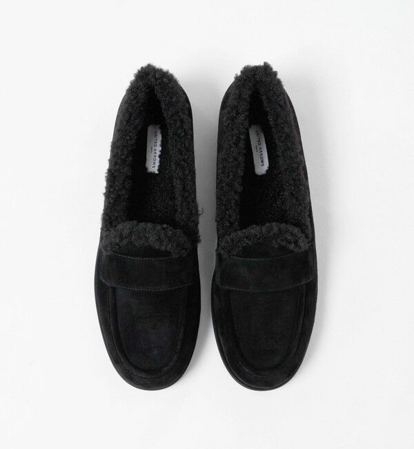 UNITED ARROWS「スエード ファーライク ローファー」|ローファー|