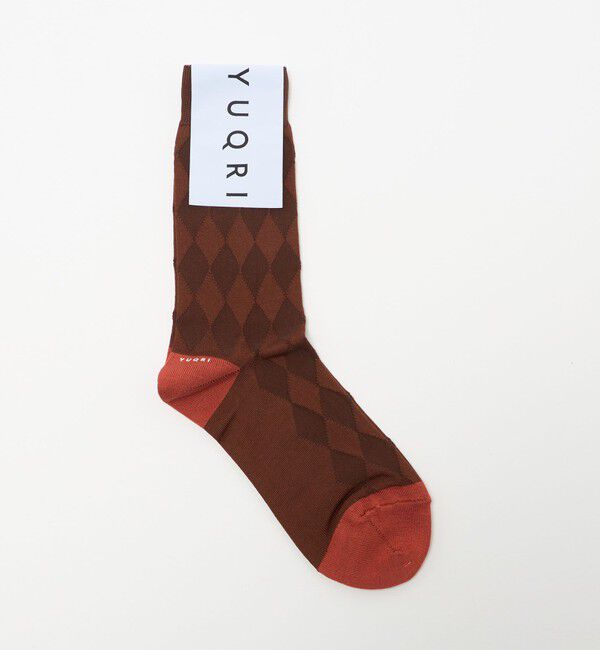 UNITED ARROWS「＜YUQRI＞DIAMOND ソックス」|ソックス|MD.BROWN