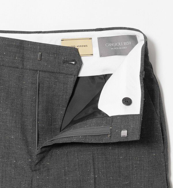 UNITED ARROWS「CANGIOLI ストレート パンツ」|スラックス|