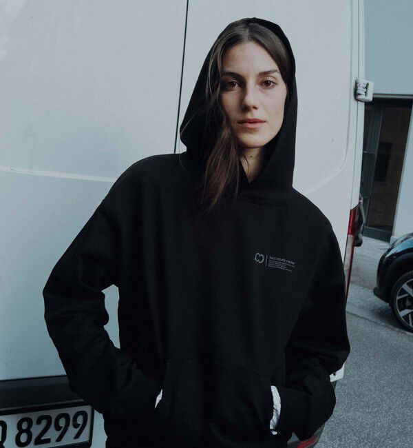 AEWEN MATOPH「＜PARADOX DESIGNAM for AEWEN MATOPH＞スウェット フーディー」|パーカー|BLACK