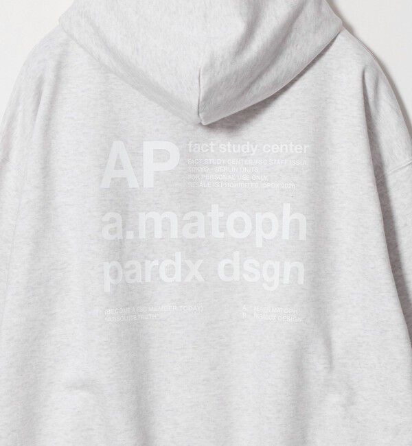 AEWEN MATOPH「＜PARADOX DESIGNAM for AEWEN MATOPH＞スウェット フーディー」|パーカー|