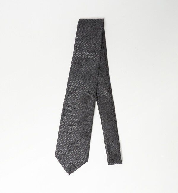 UNITED ARROWS green label relaxing「＜Bleck＞8.0cm ドット2 ネクタイ」|ネクタイ・蝶ネクタイ|DK.GRAY