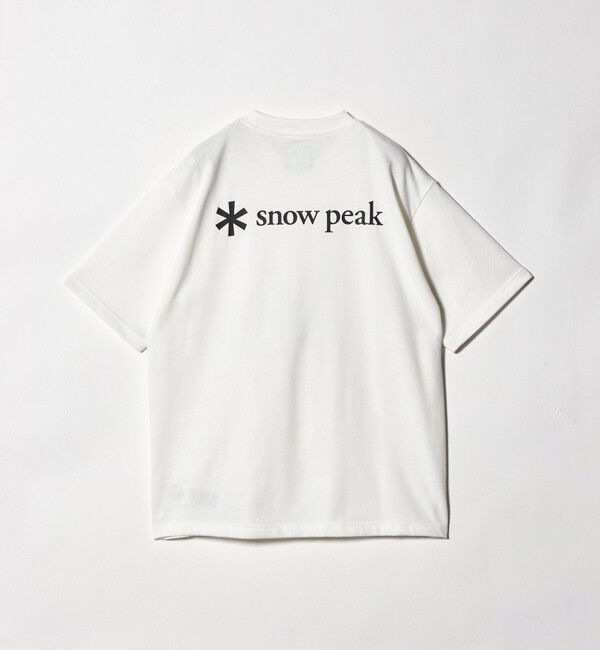 UNITED ARROWS green label relaxing「＜snow peak＞バック ロゴ Tシャツ」|Tシャツ・カットソー|