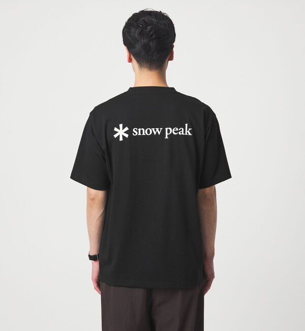 UNITED ARROWS green label relaxing「＜snow peak＞バック ロゴ Tシャツ」|Tシャツ・カットソー|