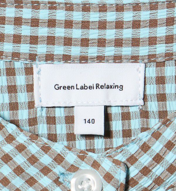 UNITED ARROWS green label relaxing「チェック ワンピース / キッズ 140cm-160cm」|ワンピース|
