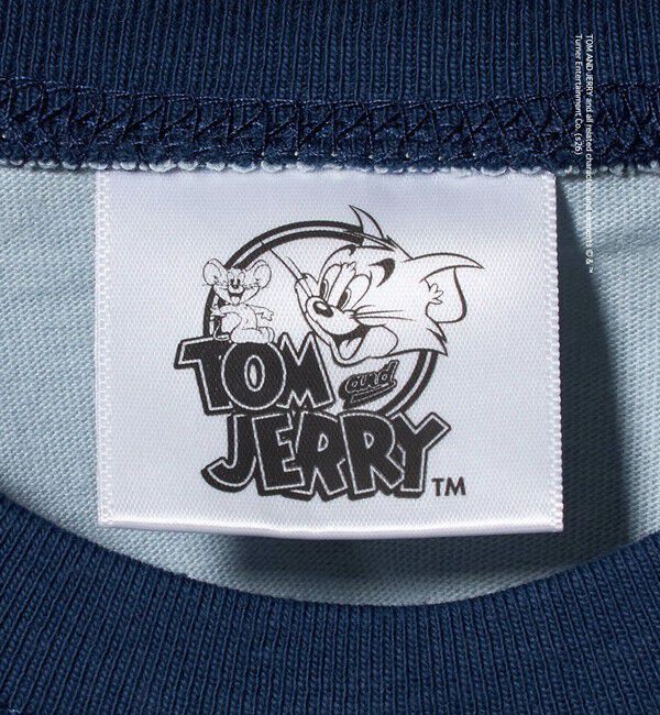 UNITED ARROWS green label relaxing「【別注】＜URBAMENT＞TOM and JERRY リンガーTシャツ / キッズ 100cmー130cm」|Tシャツ・カットソー|