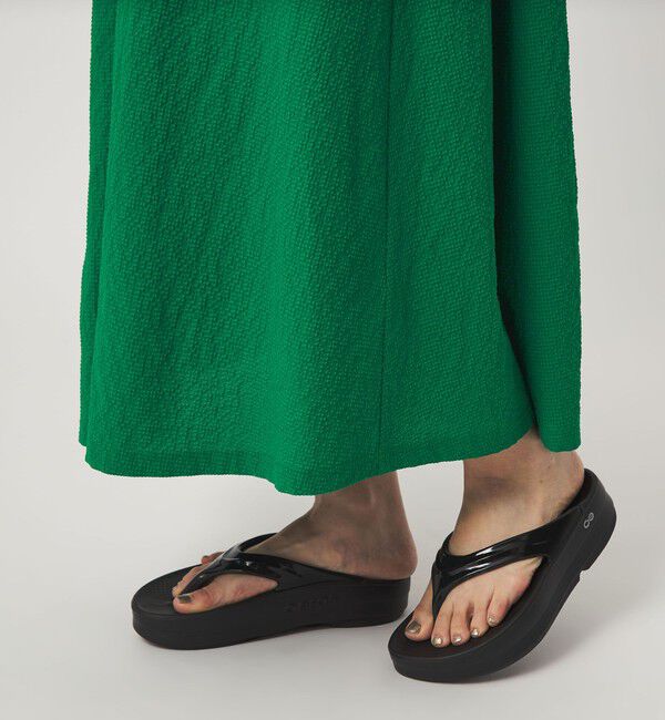 UNITED ARROWS green label relaxing「【WEB限定】＜at ease＞カラミ ノースリーブ ワンピース」|ワンピース|