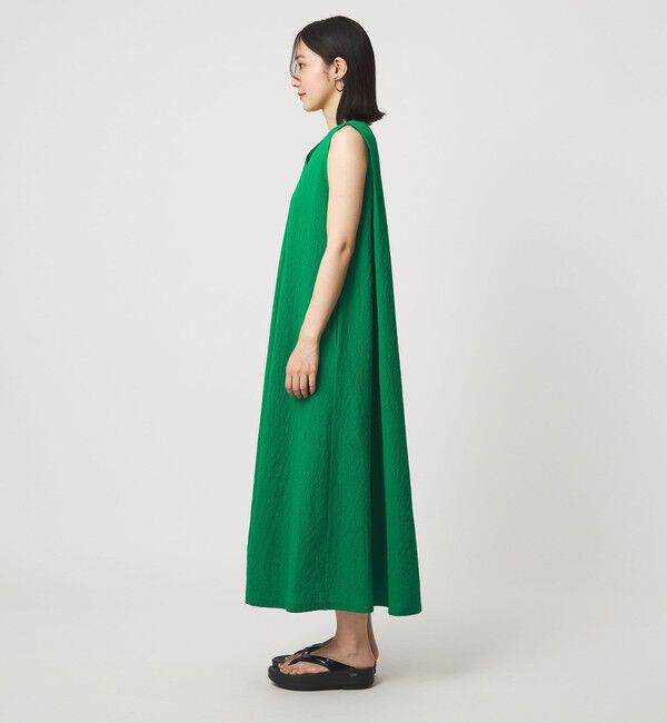 UNITED ARROWS green label relaxing「【WEB限定】＜at ease＞カラミ ノースリーブ ワンピース」|ワンピース|