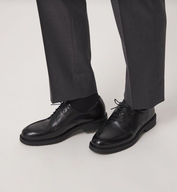 UNITED ARROWS green label relaxing「GLR ハッスイ アクティブ スムース Uチップ レザーシューズ ドレスシューズ -撥水-」|ビジネス・ドレスシューズ|