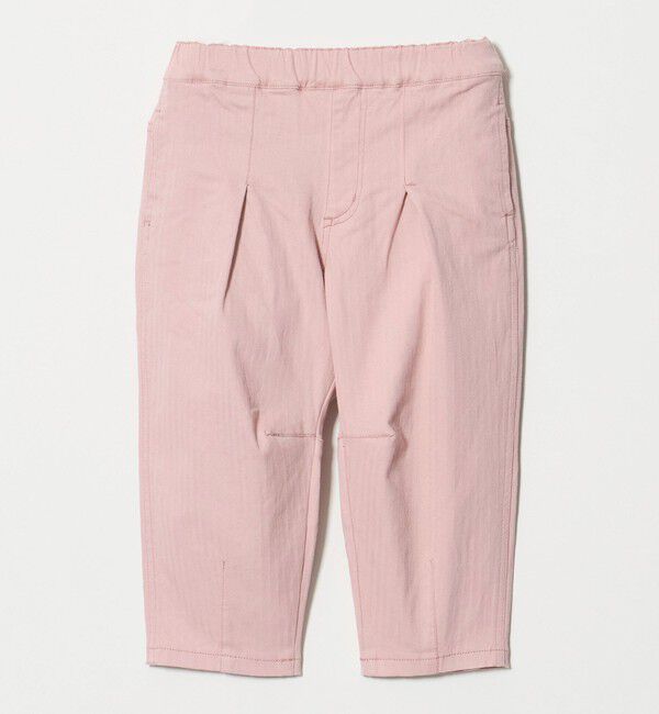 UNITED ARROWS green label relaxing「【スタメンシリーズ】ストレッチ ヘリンボーン カーブパンツ / キッズ 100cm-160cm」|チノ|