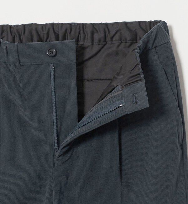 UNITED ARROWS green label relaxing「【WEB限定】JUST fit コーデュロイ 1プリーツ イージーパンツ」|チノ|