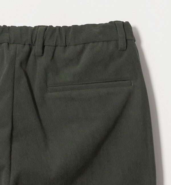 UNITED ARROWS green label relaxing「【WEB限定】JUST fit コーデュロイ 1プリーツ イージーパンツ」|チノ|