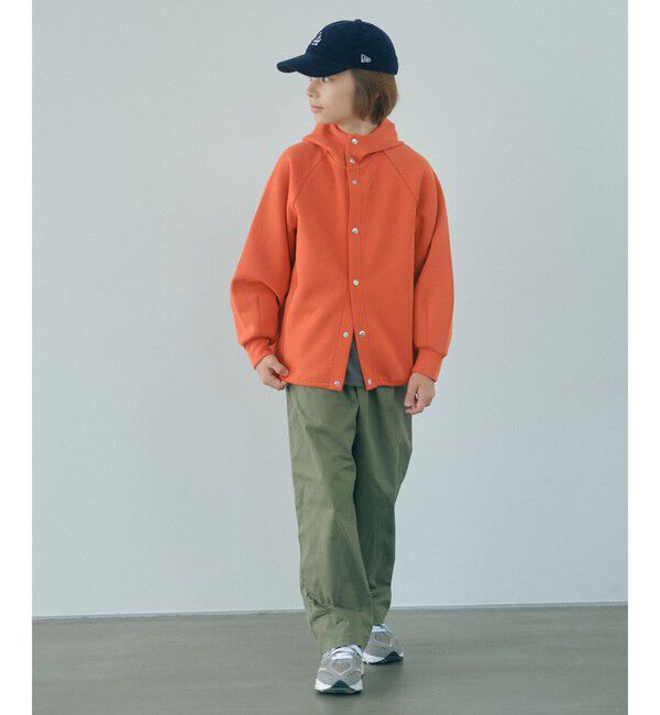 UNITED ARROWS green label relaxing「【スタメンシリーズ】ダンボール フード パーカー / キッズ 100cm-160cm」|カーディガン|