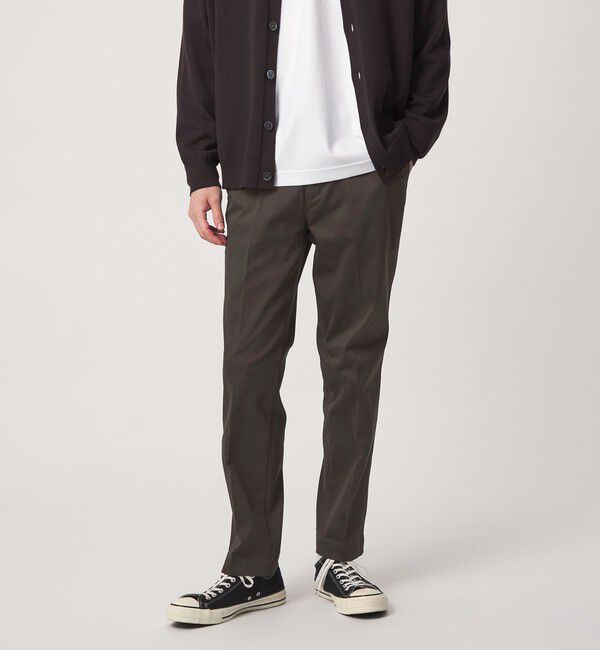 UNITED ARROWS green label relaxing「TC サテン スマートレッグ S2 パンツ -ストレッチ-」|チノ|OLIVE