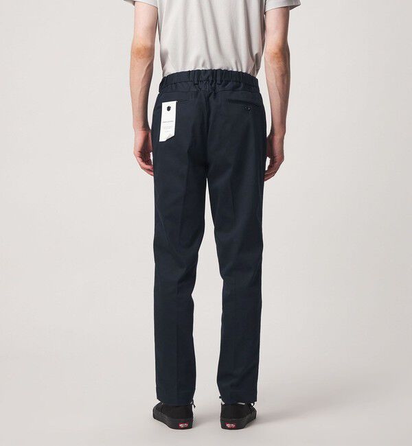 UNITED ARROWS green label relaxing「TC サテン スマートレッグ S2 パンツ -ストレッチ-」|チノ|