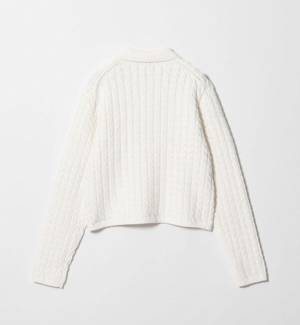 STEVEN ALAN「＜Steven Alan＞コットン ケーブル ジップ カーディガン」|カーディガン|