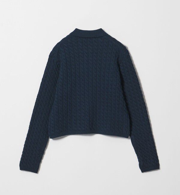 STEVEN ALAN「＜Steven Alan＞コットン ケーブル ジップ カーディガン」|カーディガン|