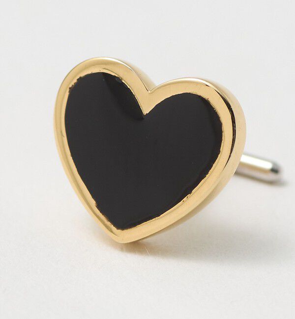 BEAUTY&YOUTH UNITED ARROWS「＜BAQLESS＞Amity Black Heart ピアス」|ピアス|