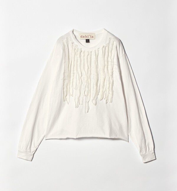 BEAUTY&YOUTH UNITED ARROWS「＜dahl&rsquo;ia＞リメイク ロングスリーブ カットソー」|Tシャツ・カットソー|