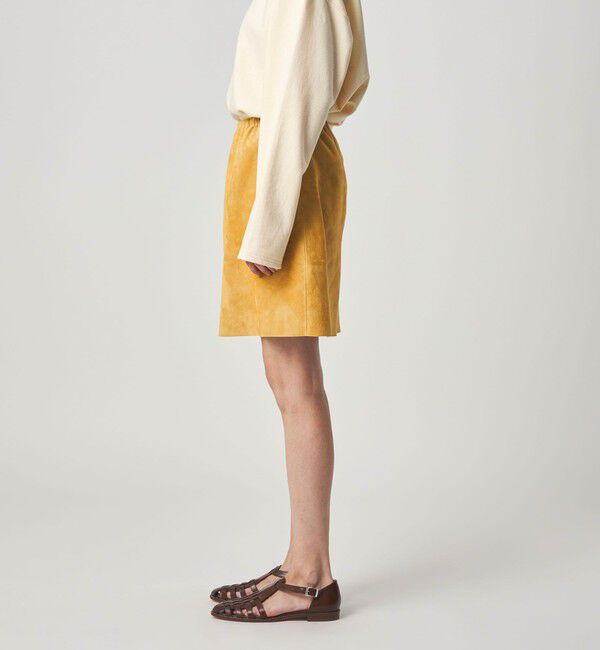 STEVEN ALAN「＜Steven Alan＞スエード イージー ミニスカート」|スカート|