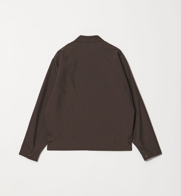STEVEN ALAN「＜Steven Alan＞ C/PE マイクロチェック ワーク ブルゾン」|ブルゾン・スタジャン|