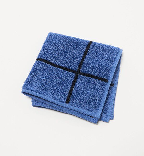 BEAUTY&YOUTH UNITED ARROWS「ウィンドウペン タオル ハンカチ」|ハンカチ|COBALT