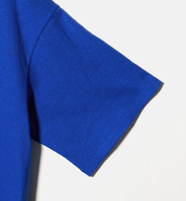 BEAUTY&YOUTH UNITED ARROWS「【別注】＜Americana＞プリント ビッグTシャツ/コバルト」|Tシャツ・カットソー|