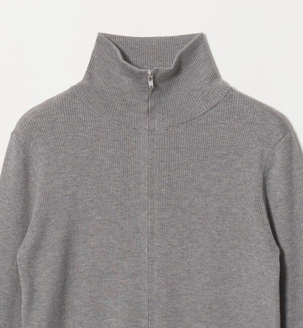 STEVEN ALAN「＜Steven Alan＞リブ ジップアップ プルオーバー」|カーディガン|