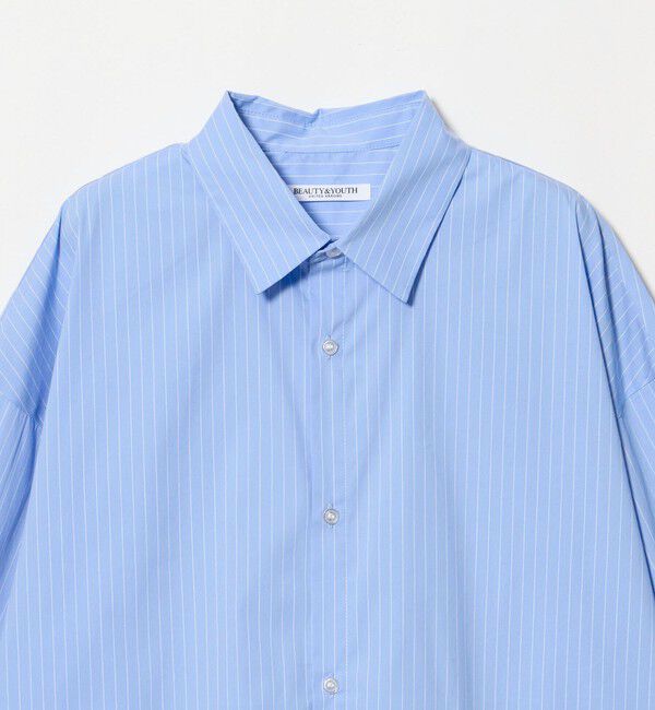BEAUTY&YOUTH UNITED ARROWS「【WEB限定】ストライプ レギュラーカラー シャツ」|シャツ・ブラウス|