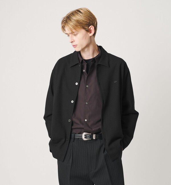 BEAUTY&YOUTH UNITED ARROWS「＜LACOSTE for BEAUTY&YOUTH＞ ワントーン シャツ ジャケット」|カーディガン|