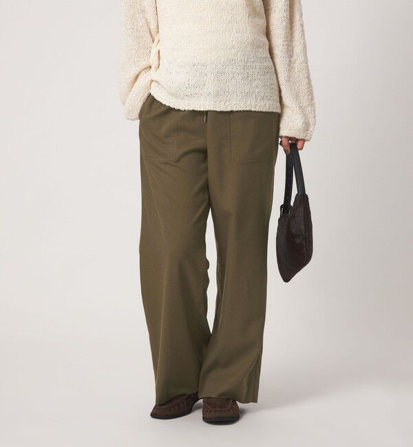 BEAUTY&YOUTH UNITED ARROWS「ポリエステルブレンド パッチポケットパンツ ウォッシャブル」|その他|OLIVE