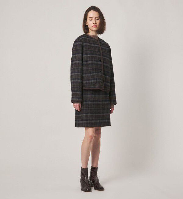 STEVEN ALAN「＜Steven Alan＞チェック ミニ スカート」|スカート|