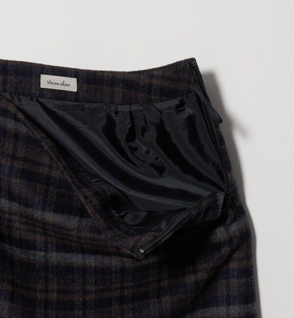 STEVEN ALAN「＜Steven Alan＞チェック ミニ スカート」|スカート|
