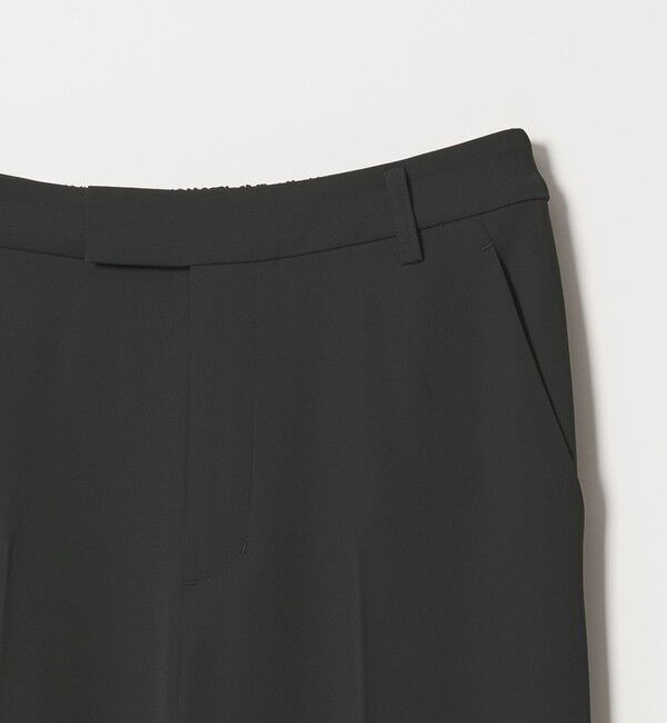 BEAUTY&YOUTH UNITED ARROWS「【WEB限定 Wardrobe DAILY MINIMAL】ダブルクロス フレアパンツ ウォッシャブル」|スラックス|