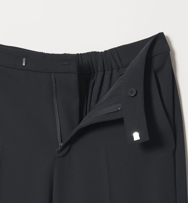 BEAUTY&YOUTH UNITED ARROWS「【WEB限定 Wardrobe DAILY MINIMAL】ダブルクロス フレアパンツ ウォッシャブル」|スラックス|
