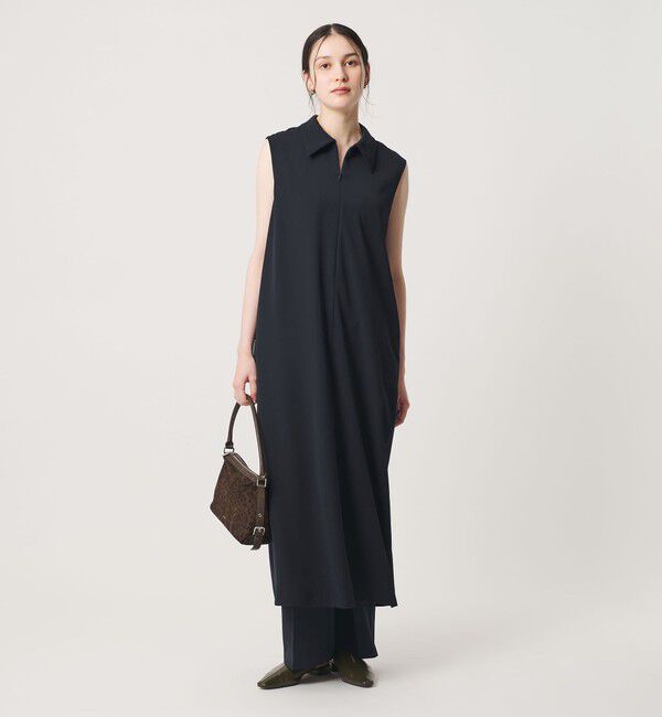 BEAUTY&YOUTH UNITED ARROWS「【WEB限定 Wardrobe DAILY MINIMAL】ダブルクロス フレアパンツ ウォッシャブル」|スラックス|
