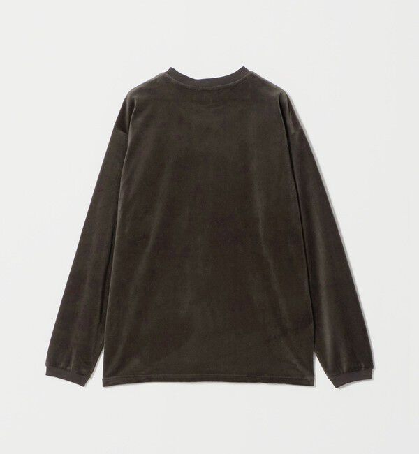 BEAUTY&YOUTH UNITED ARROWS「＜LACOSTE for BEAUTY&YOUTH＞ ベロア  ロングスリーブ Tシャツ」|Tシャツ・カットソー|